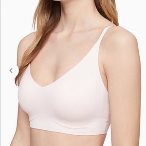 Calvin Klein lightly lined triangle bralette